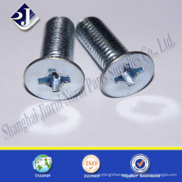 Alibaba China Fornecedor Best Quality Cross Recess Falt Head Screw